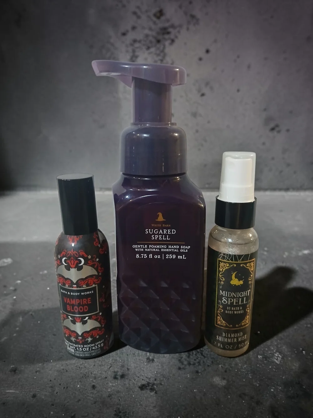 Bath & Body Works Sugared Spell Foaming Hand Soap - Purple Bottle